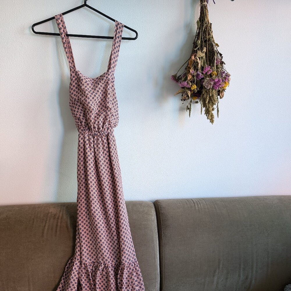 J Crew Silk Maxi Dress (Size 00)